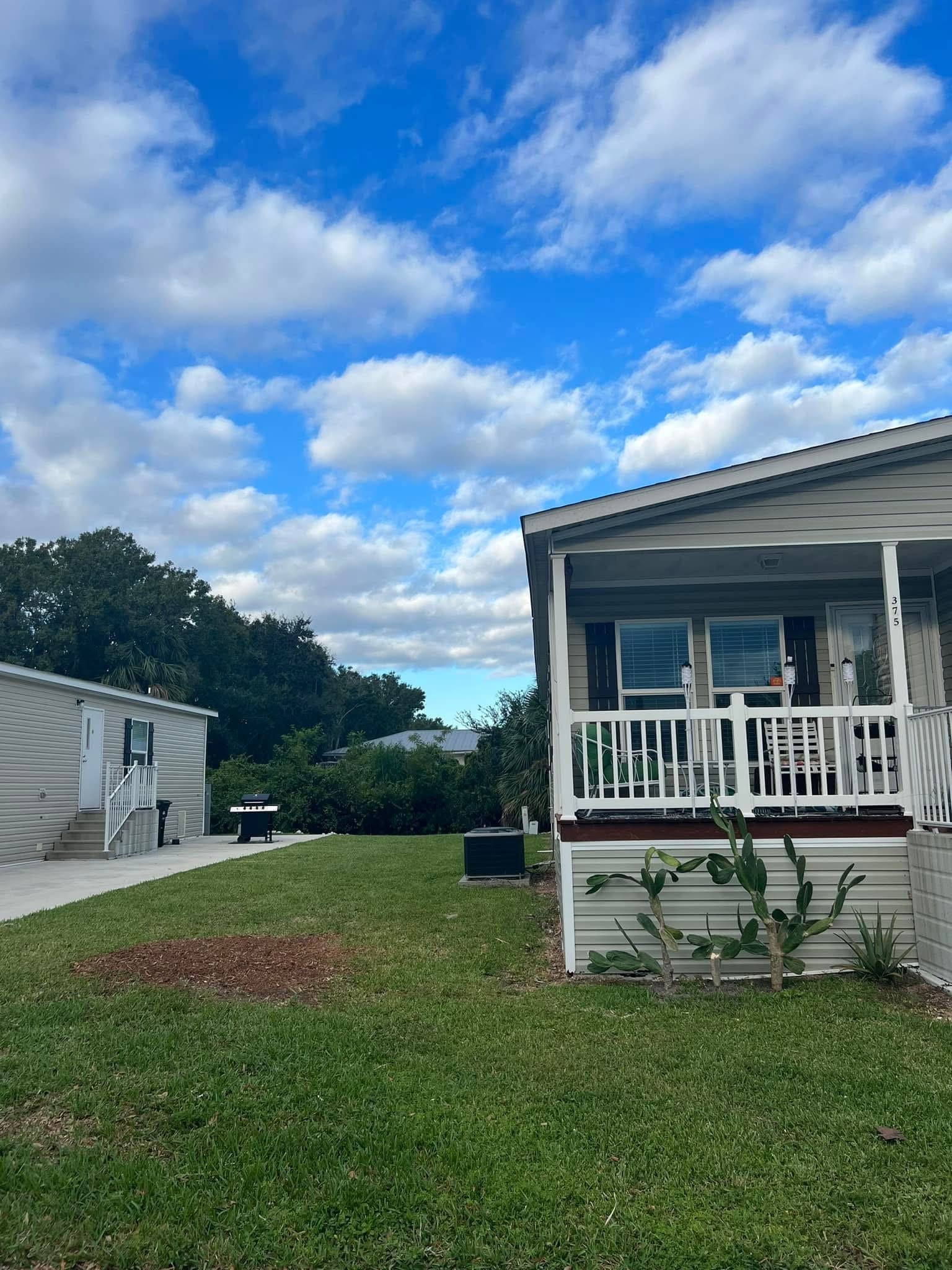 After: Storm-Damaged Tree — Mobile Home Community